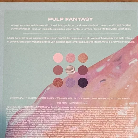 Morphe Pulp Fantasy Palette with Pink and Orange Hues - Picture 3 of 3